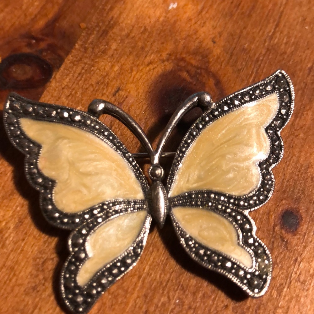 Butterfly pin